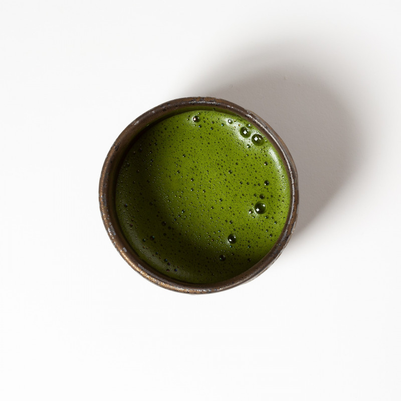 Matcha aromatisé à la vanille et menthe