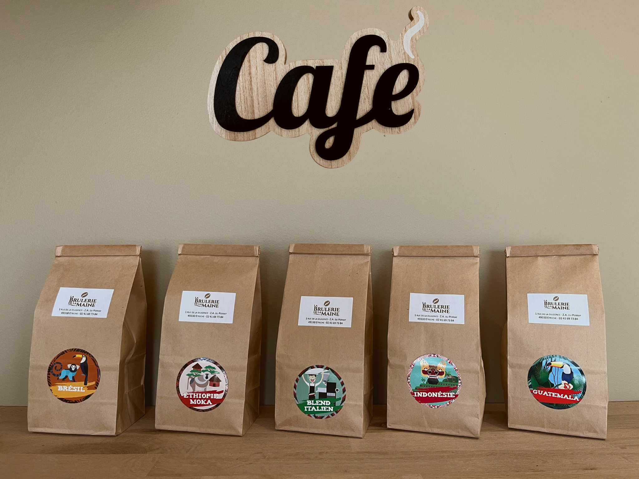 Coffret cafés du monde - Brulerie de La Maine